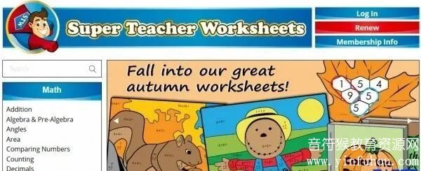 Super Teacher Worksheets G1-G5