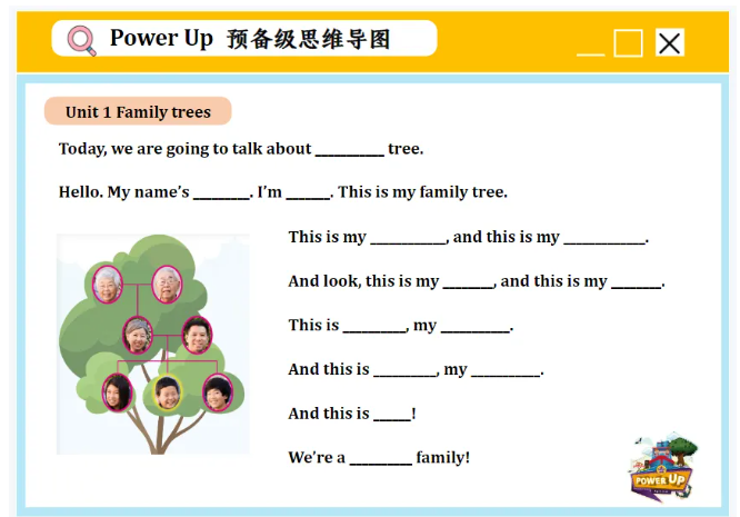 Power Up 跨学科彩色思维导图 消化课本内容 训练阅读思维