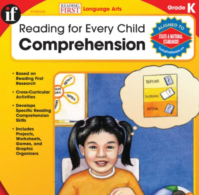 风靡全美的阅读理解练习册《Reading for Every Child Comprehension》